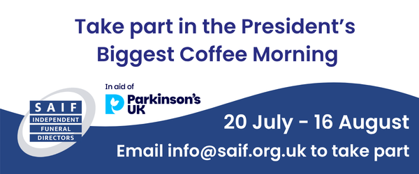 Email signature asset to help spread the word for SAIF's National President Charity of the Year 2026